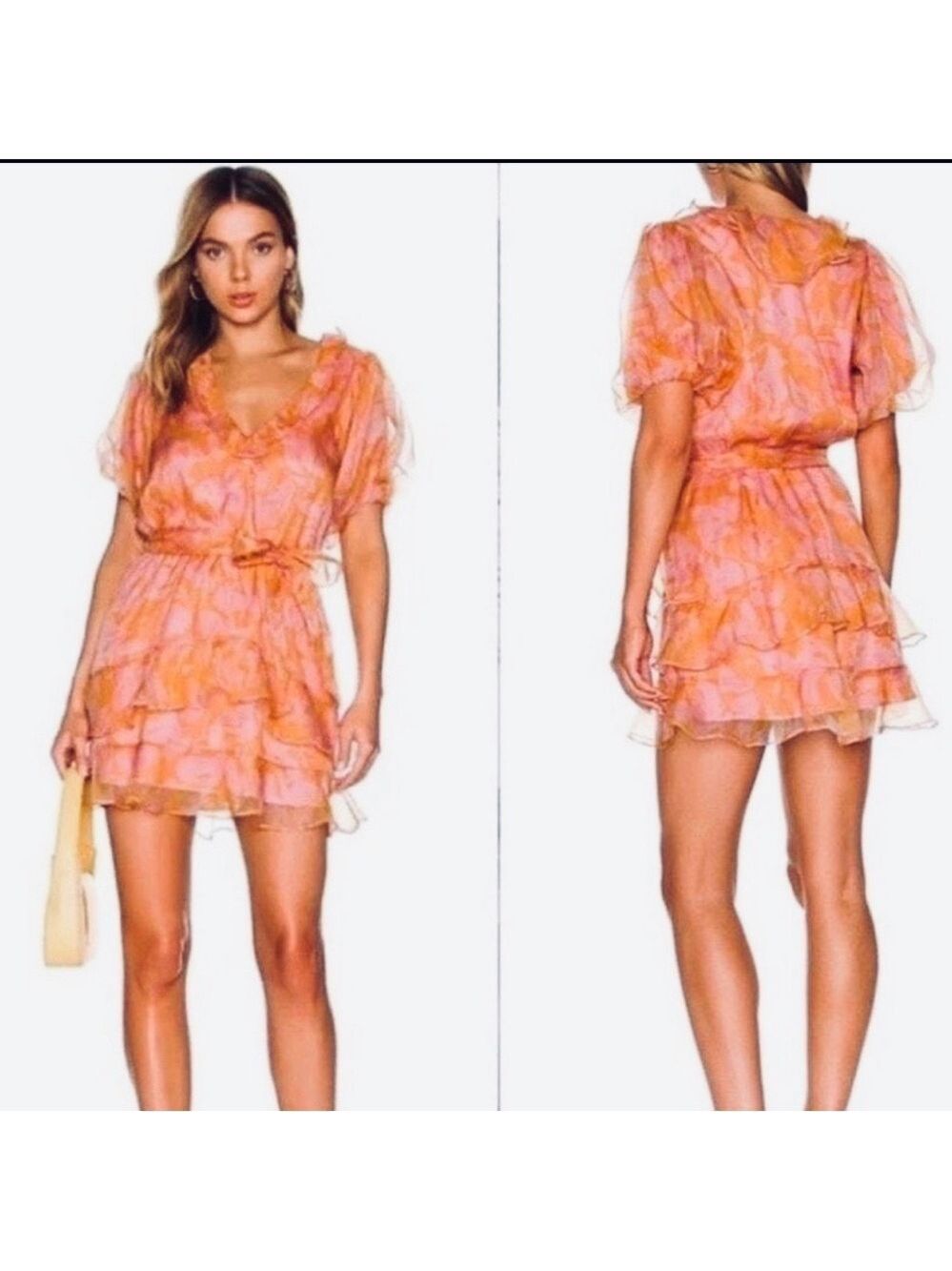 ✅Show Me Your Mumu Jennie Ann Dress – Flirty Flora Print, Small, New With Tags – - Picture 11 of 11